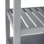 Carrello Locklyn 1 anta 2 cassetti 2 ripiani - KCH8703 - Safavieh