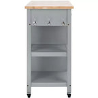 Carrello Locklyn 1 anta 2 cassetti 2 ripiani - KCH8703 - Safavieh