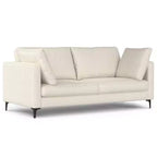 Divano WyndenHall Lana 76" con pouf, stile Mid-Century