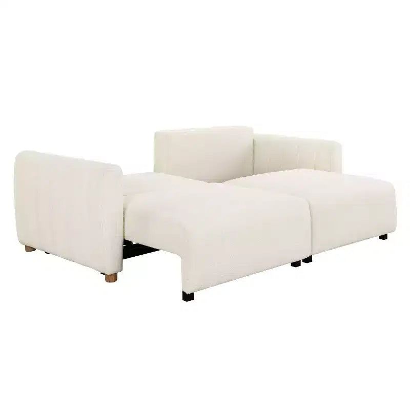 Serta Harriet Divano Letto Convertibile Bouclé: