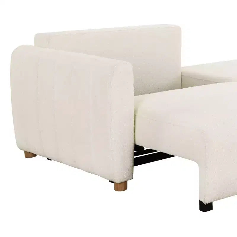 Serta Harriet Divano Letto Convertibile Bouclé:
