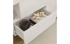 Cassettiera Famapy con struttura bianca non abbinata dal design creativo, 8 cassetti