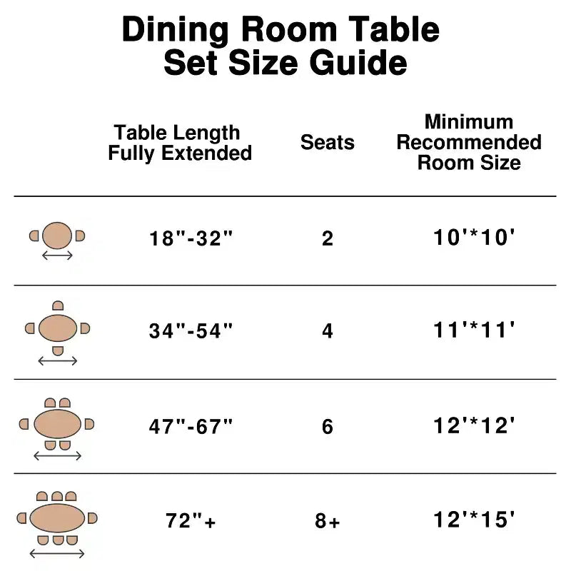 Dovelina Tavolo da Pranzo Rotondo Mid-Century, Tavolo da Cucina in Legno, Tavolo da Pranzo per 4 Persone - Nero