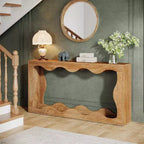 Tavolo console da fattoria Lantine da 63 pollici con contenitore