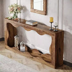 Tavolo console da fattoria Lantine da 63 pollici con contenitore