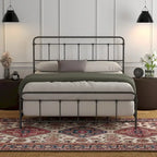 Telaio letto in metallo in stile industriale moderno