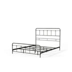 Telaio letto in metallo in stile industriale moderno