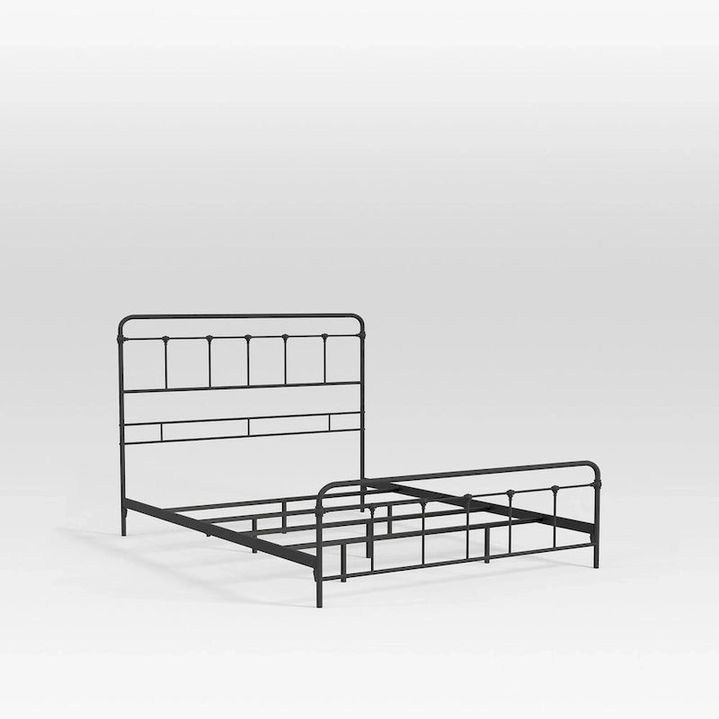 Telaio letto in metallo in stile industriale moderno