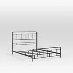 Telaio letto in metallo in stile industriale moderno