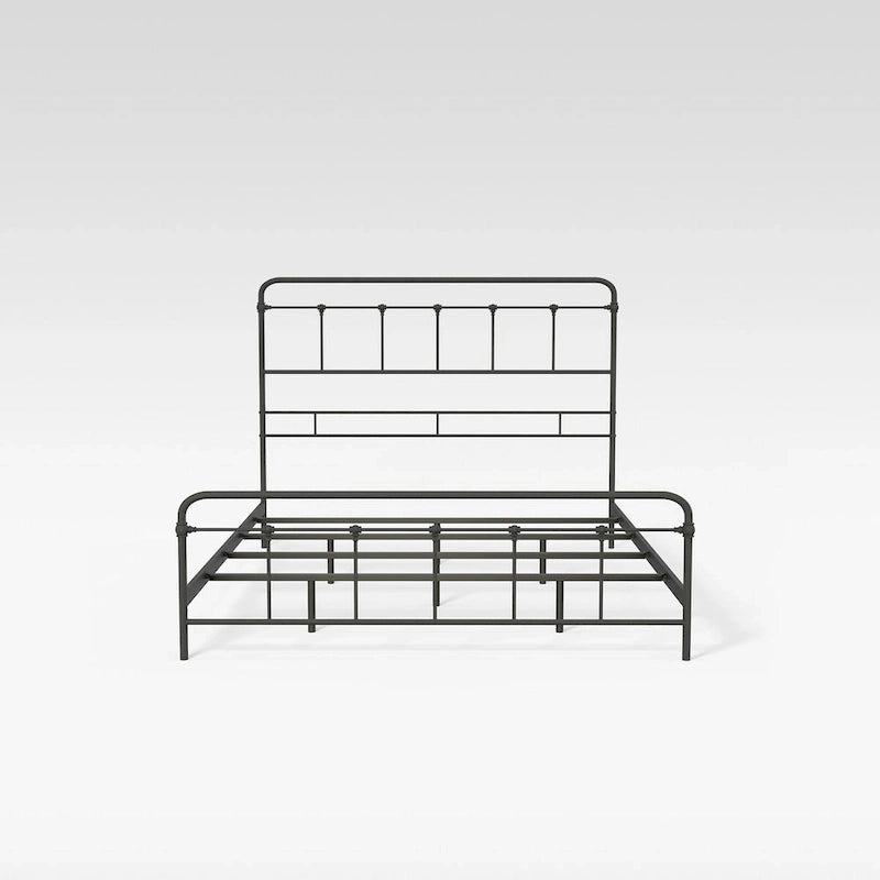 Telaio letto in metallo in stile industriale moderno