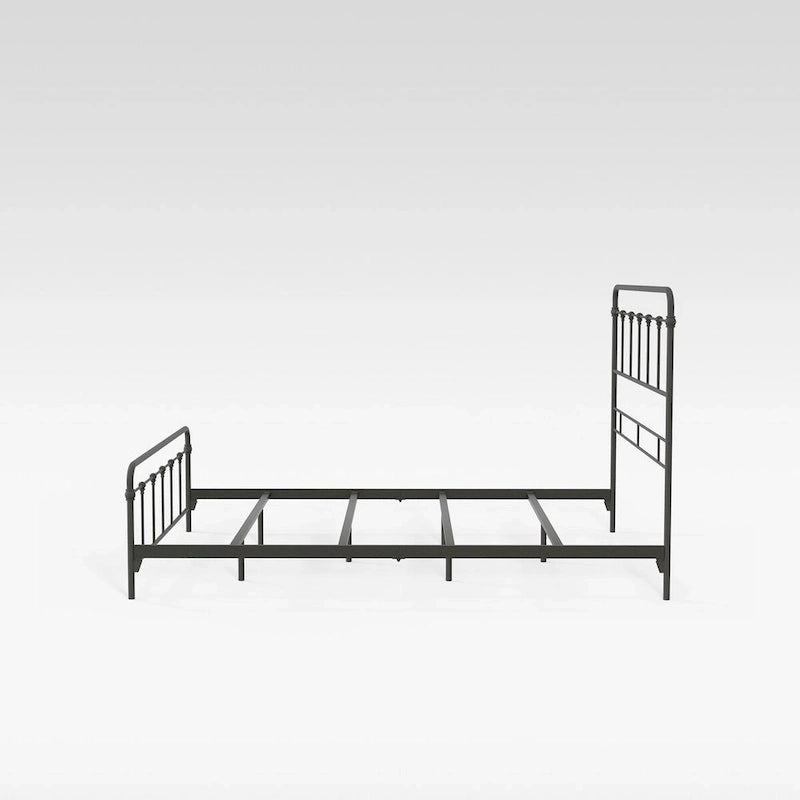 Telaio letto in metallo in stile industriale moderno