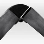 Telaio letto in metallo in stile industriale moderno