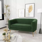 Divanetto imbottito glamour Mava per interni Christopher Knight Home