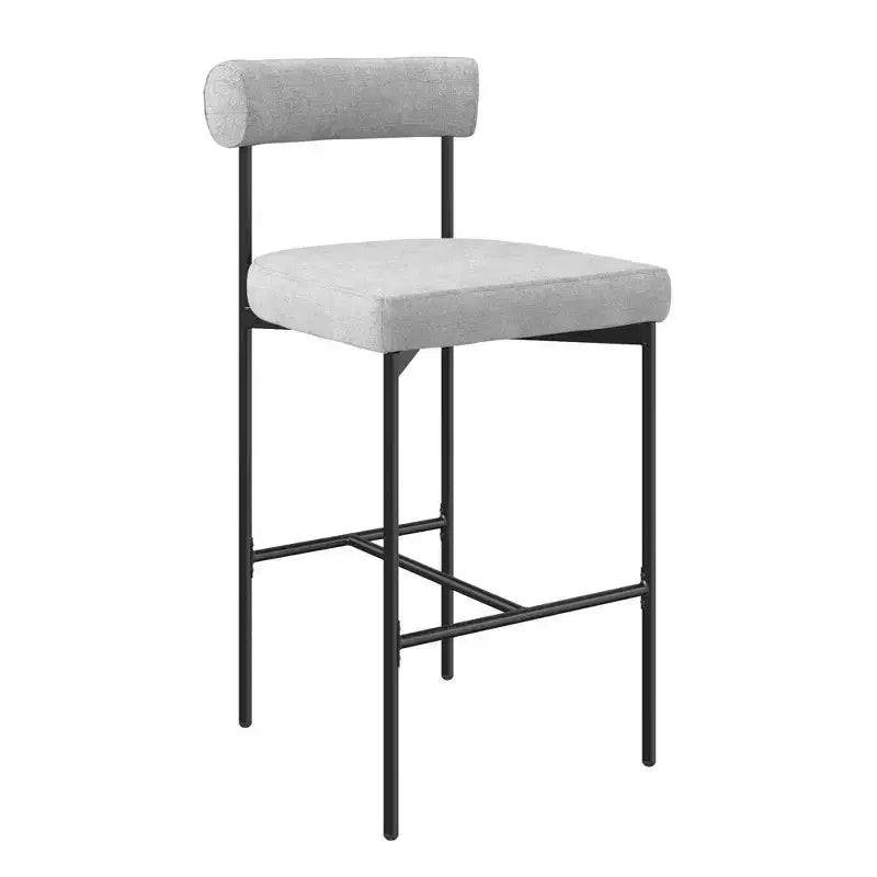 Nathan James Set di 2 sgabelli da bar altezza bancone Dahlia