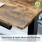 Scrivania da Piedi Regolabile in Altezza Sweetcrispy 55 Wide