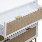 Nathan James Set di 2 cassettiere Kova Rattan