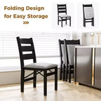Costway Sedie Pieghevoli Set da 2/4 Sedie Moderne Imbottite con Comodo Schienale e Seduta Imbottita