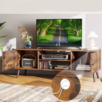 Mobile TV JIONJOY 60 con consolle multimediale, armadietti e ripiani regolabili