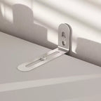 Libreria verticale Famapy bianca dal design ad angolo retto con posizionamento a L