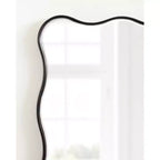 Kate & Laurel All Things Decor Specchio Rettangolare Ondulato Viona 24x36