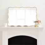 Kate & Laurel All Things Decor Specchio Rettangolare Ondulato Viona 24x36