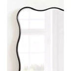 Kate & Laurel All Things Decor Specchio Rettangolare Ondulato Viona 24x36
