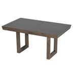 Set da pranzo Whisen 7 pezzi con 6 sedie imbottite