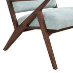 Christopher Knight Home Yuna Sedia d'appoggio imbottita in legno, verde/marrone