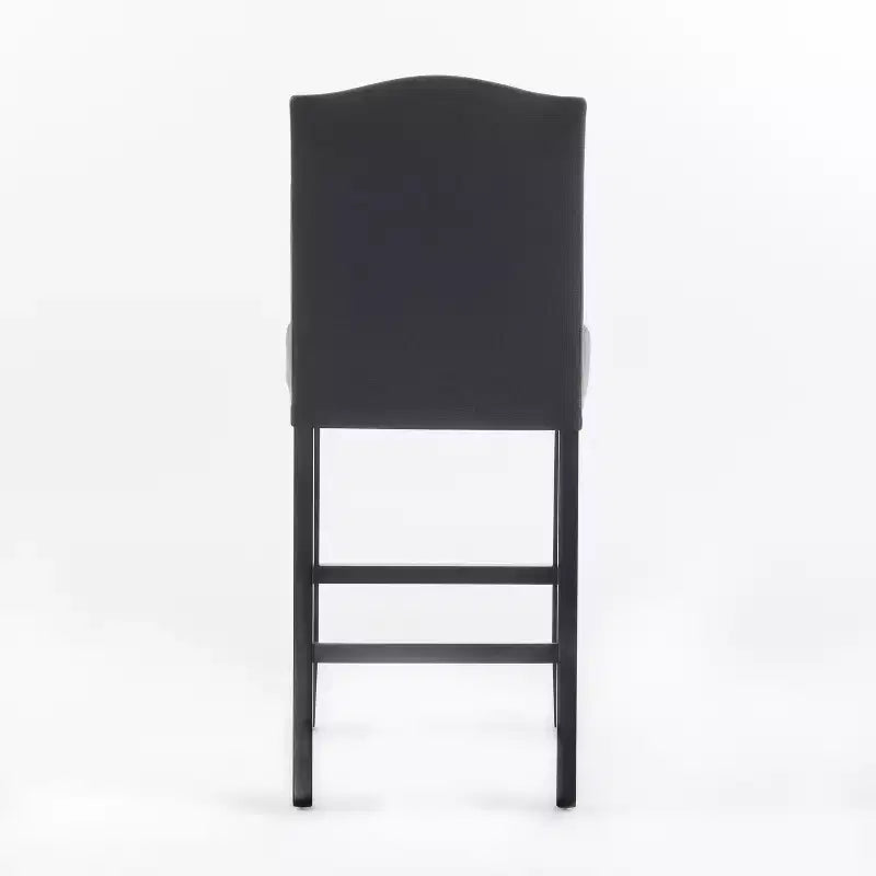 Sgabello da bancone Christopher Knight Home Bella imbottito 26.8 con borchie (set da 2)