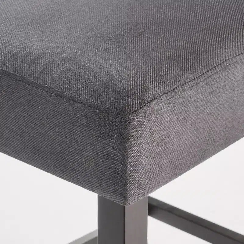 Sgabello da bancone Christopher Knight Home Bella imbottito 26.8 con borchie (set da 2)