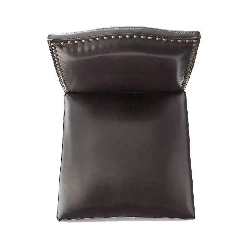 Sgabello da bancone Christopher Knight Home Bella imbottito 26.8 con borchie (set da 2)