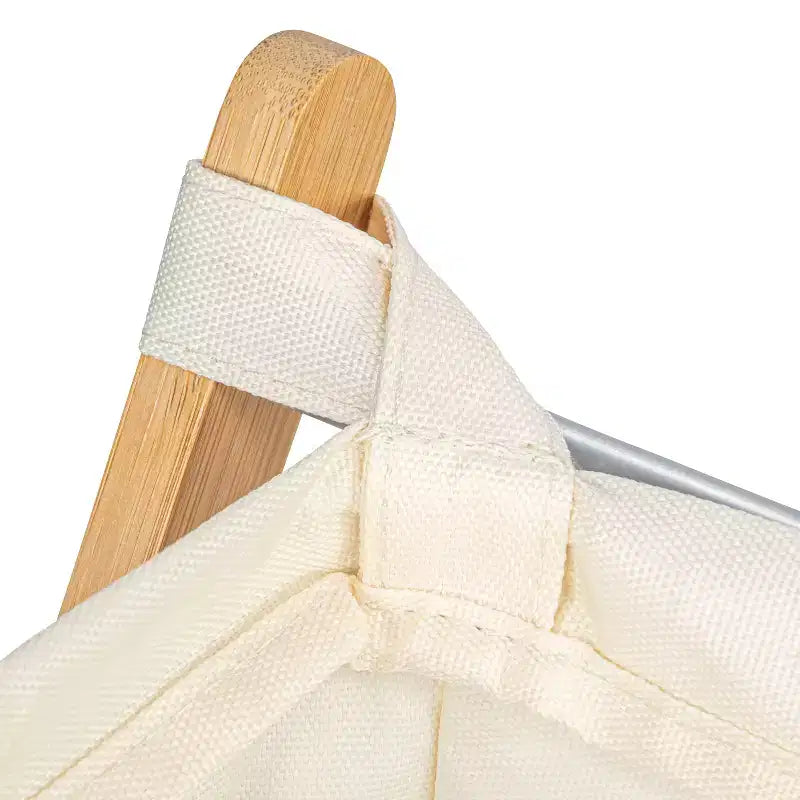 Cesto portabiancheria a X in bambù, fodera lavabile e struttura in bambù, ecologico e rinnovabile, pieghevole per riporre, semplice ed elegante