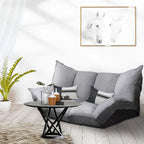 Divano moderno pigro, set futon carini, divano letto comodo e regolabile