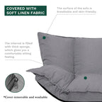 Divano moderno pigro, set futon carini, divano letto comodo e regolabile