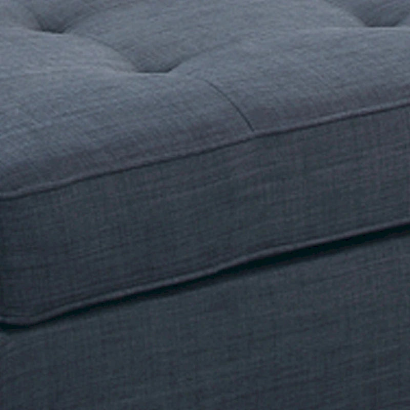 Pouf Contenitore Cocktail In Tessuto Dorris Blu