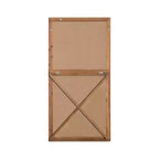Specchio a figura intera Dovelina Wood Vertical Frame, specchio a parete/terra - 71x35, Marrone
