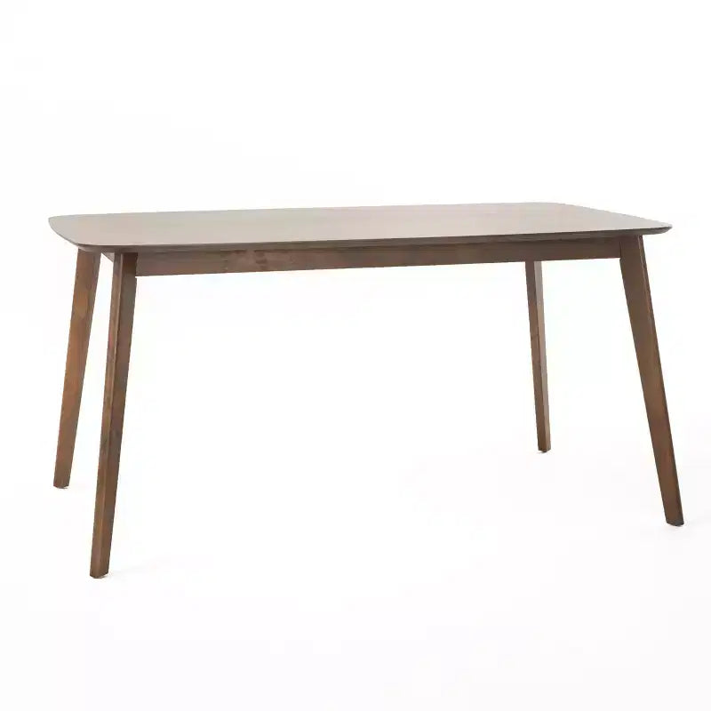 GDFStudio Lurline Set da Pranzo 5 Pezzi Moderno Metà Secolo in Ecopelle
