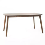 GDFStudio Lurline Set da Pranzo 5 Pezzi Moderno Metà Secolo in Ecopelle