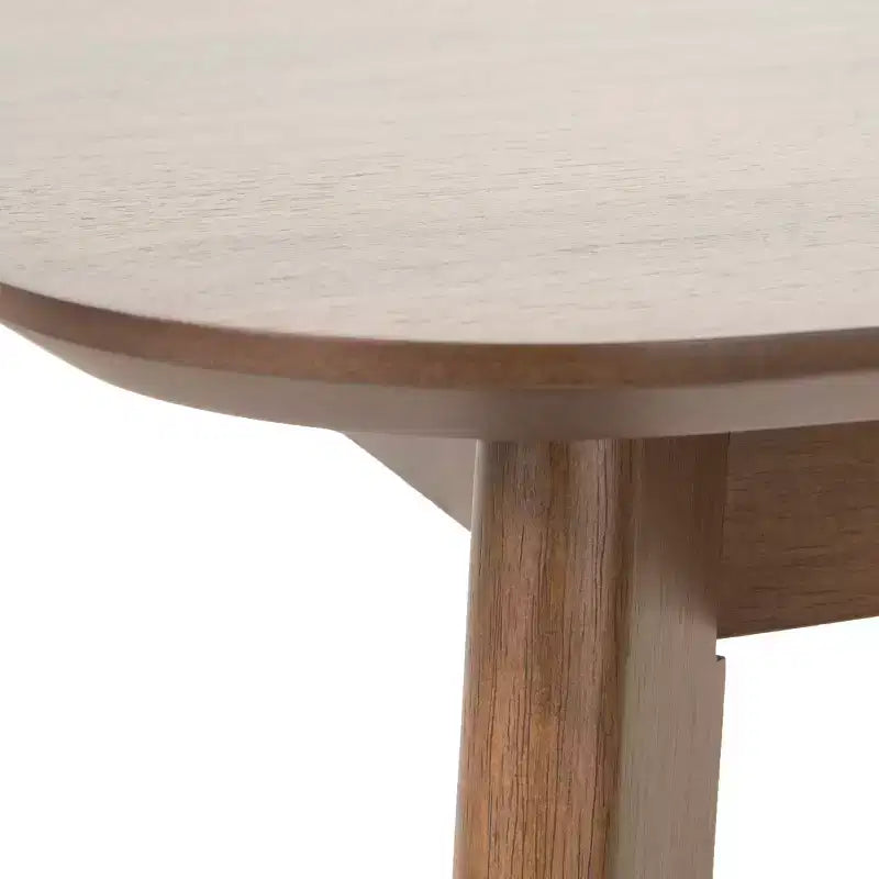 GDFStudio Lurline Set da Pranzo 5 Pezzi Moderno Metà Secolo in Ecopelle