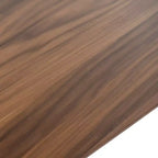 GDFStudio Lurline Set da Pranzo 5 Pezzi Moderno Metà Secolo in Ecopelle