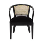 Christopher Knight Home Delwood Set da Pranzo Espandibile Tradizionale a 7 Pezzi in Legno, Tessuto e Rattan