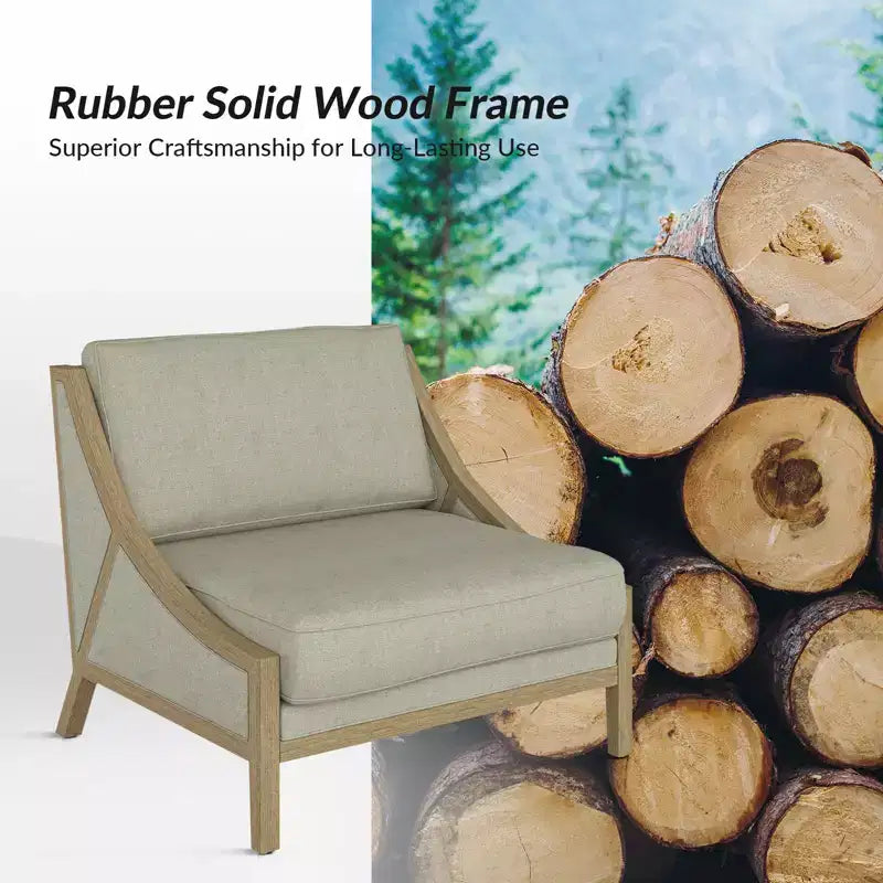 Poltrona Winston con seduta flessibile | HULALA HOME