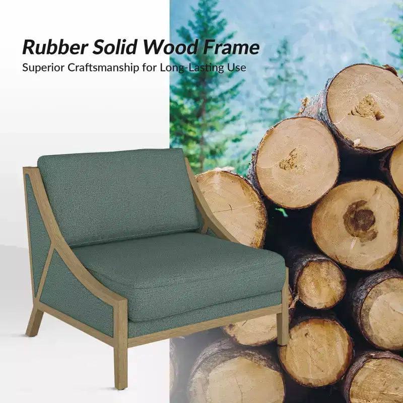 Poltrona Winston con seduta flessibile | HULALA HOME