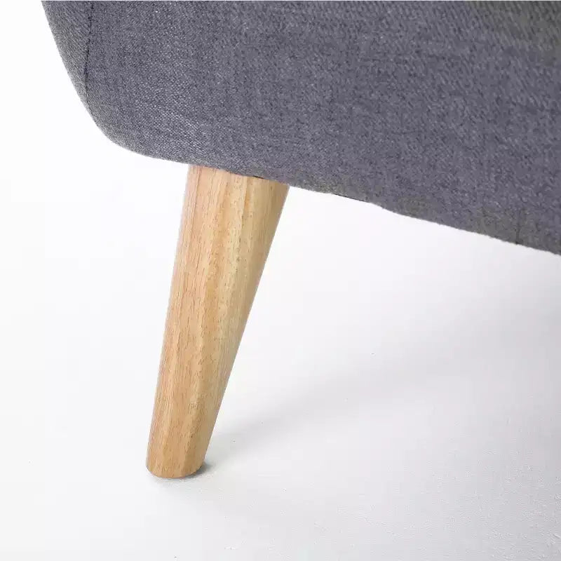 Divano GDFStudio Sheena Mid-Century Modern a 2 posti, imbottito e capitonné, 67,25 pollici