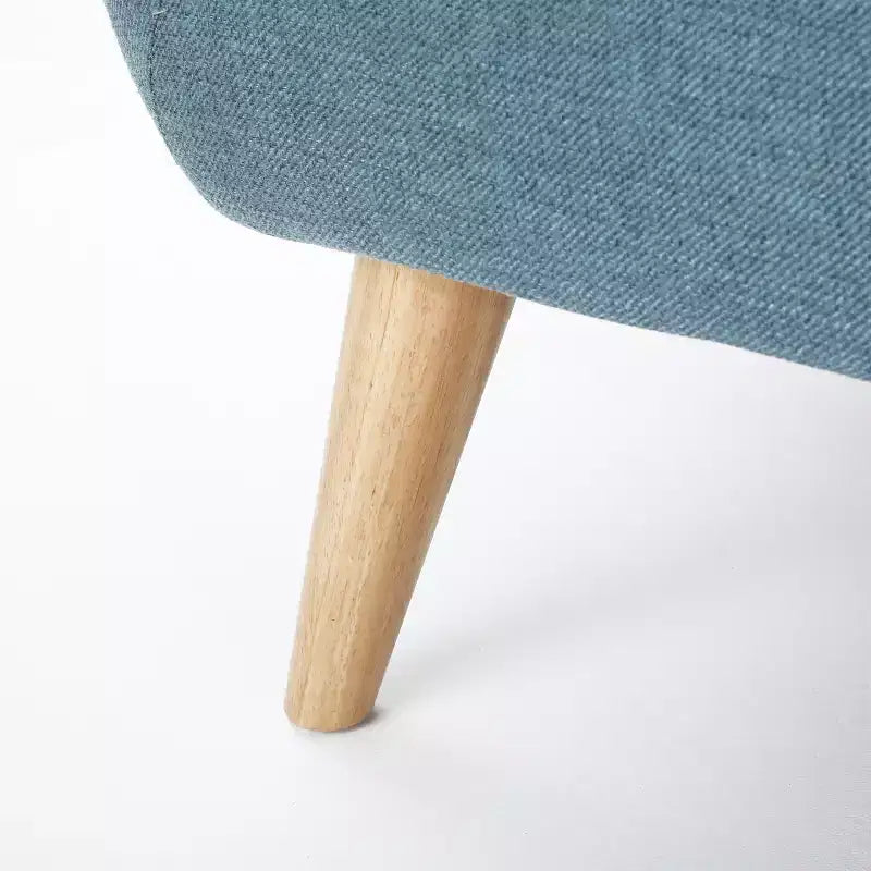 Divano GDFStudio Sheena Mid-Century Modern a 2 posti, imbottito e capitonné, 67,25 pollici