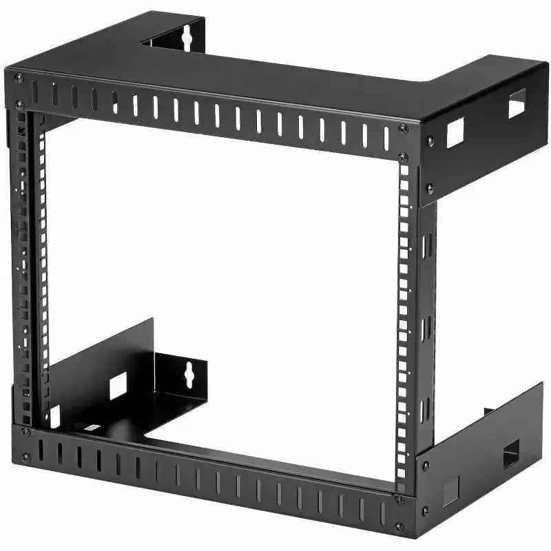 StarTech.com 8U Open Frame Wall Mount Equipment Rack - 12 in. Deep - RK812WALLO