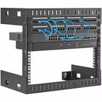 StarTech.com Rack per apparecchiature a parete a telaio aperto 8U - Profondità 30 cm - RK812WALLO