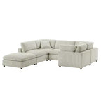Divano componibile Comfort Pointe Casella 6 pezzi