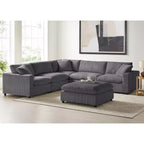 Divano componibile Comfort Pointe Casella 6 pezzi