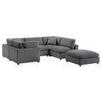 Divano componibile Comfort Pointe Casella 6 pezzi